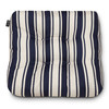 Classic Accessories Square Patio Seat Cushions, Navy Sedona Stripe, PK 2 62-201-014602-2PK